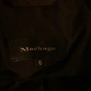 Mackage unisex size 8